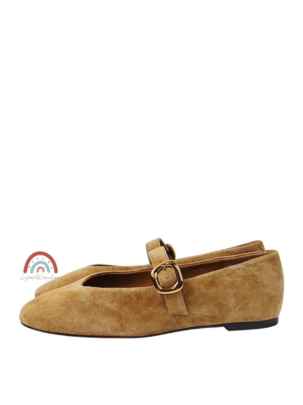 New! Madewell The Remy Mary Jane in Suede Dried Acorn 10 - Picture 5 of 12
